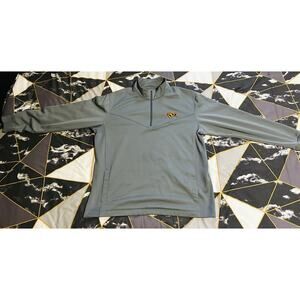 OKLAHOMA STATE UNIVERSITY NIKE GREY GOLF JACKET MENS XL THERMA FIT LONG SLEEVE